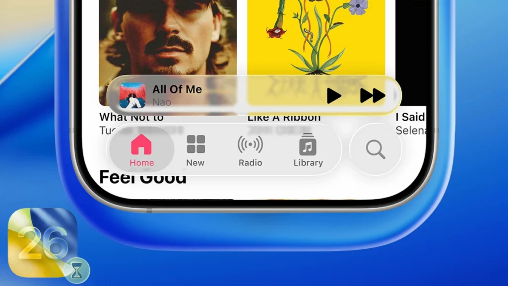 Apple iOS 26’s Liquid Glass Design